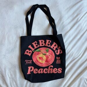 NWOT Bieber’s Peaches Tote